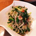MAYUMIXY's cooksnap of when they made もやしとニラの梅じゃこ和え.