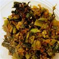 さぁ★たぁ★'s cooksnap of when they made 常備菜☆めんつゆでカブの葉ふりかけ.