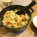 ☆moayama☆'s cooksnap of when they made ストウブで簡単カレー風味のパエリア.