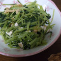 ナウちゃん's cooksnap of when they made 大根葉と油揚げの炒め物.