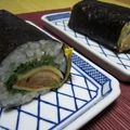 梅ミッキー's cooksnap of when they made キムチ＆チーズの巻き寿司.