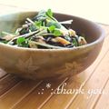 矢切のねぎちゃん's cooksnap of when they made ひじきと貝割れの☆ツナあえ.