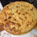 milkymarch's cooksnap of when they made りんごとバナナのヨーグルトのケーキ.