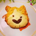 ちーなっつ⁑'s cooksnap of when they made HMでジバニャンのクッキーに見えるかな.