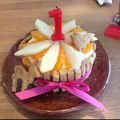 麻の葉77's cooksnap of when they made 秋のお誕生日に♪１歳のバースデーケーキ.