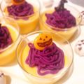 Sachi☆cafe's cooksnap of when they made ハロウィン風✿紫芋チーズ＆オレオムース✿.