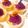 Sachi☆cafe's cooksnap of when they made ハロウィン風✿紫芋チーズ＆オレオムース✿.