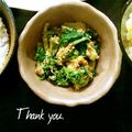 megmicky's cooksnap of when they made 簡単一品♪セロリの葉の甘味噌胡麻和え.