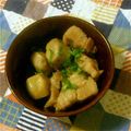 とむら's cooksnap of when they made 里芋と豚ばら肉の照り煮.