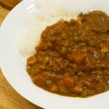 反省堂書店（のぐち）'s cooksnap of when they made トマトキーマカレー.