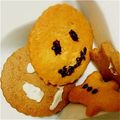 ティッカー☆'s cooksnap of when they made ハロウイン〈ココア＆プレーン〉クッキー.