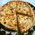 ななちゃんmama＊'s cooksnap of when they made さつま芋と長ネギの和風キッシュ.