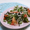 赤い電話's cooksnap of when they made 大人の味覚★簡単カイワレサラダ.