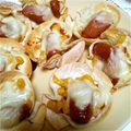 ひろ1207's cooksnap of when they made 冷凍食品活用★餃子の皮カップのグラタン.
