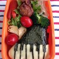 のほほんぽんちゃん's cooksnap of when they made 簡単キャラ弁･デコ弁 グランドピアノ♪.