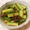 快くん's cooksnap of when they made 食べるラー油できゅうりの漬物.