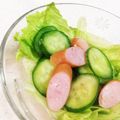 monchan♪♪'s cooksnap of when they made ウインナー＆キュウリの中華ドレサラダ.