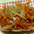 ＊applee＊'s cooksnap of when they made 大根の皮 きんぴら.