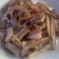 ごまらっこ's cooksnap of when they made 簡単！エリンギと蓮根の醤油にんにく炒め.