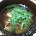 かぴーな's cooksnap of when they made 炒めごぼうとニンジンのお味噌汁.