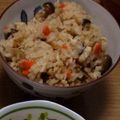 ＰＮＮ's cooksnap of when they made 鶏肉ときのこ４種旨味たっぷり炊き込みご飯.