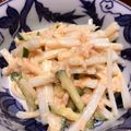 mkrn53's cooksnap of when they made 大根ときゅうりのツナサラダ.