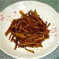 綺月悠's cooksnap of when they made しゃきしゃく♪じゃがいものきんぴら.
