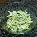 はらだぺこちゃん's cooksnap of when they made キャベツと胡瓜の鶏ガラスープ和え.