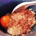 ちーさん＆おさくん's cooksnap of when they made かつおぶしたっぷりのふわふわ卵ご飯.