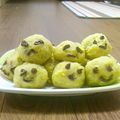 クックEWN1Y2☆'s cooksnap of when they made ハロウィンの可愛いスイートポテト.