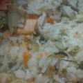 バニラ杏仁's cooksnap of when they made 簡単　鮭と干ししいたけの炊き込みご飯.