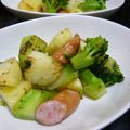 ゆいランラン's cooksnap of when they made デパ地下風お惣菜✿じゃがブロウインナー✿.