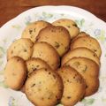 旬クン's cooksnap of when they made 板チョコで♪チョコチップクッキー.