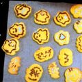 ままっきぃ's cooksnap of when they made ハロウィンに♪さくさくパンプキンクッキー.