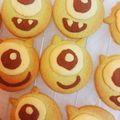 ﾕｶﾘﾝｺﾞ♪'s cooksnap of when they made モンスターズインクのマイククッキー！.