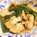 lunacy218's cooksnap of when they made 驚きの柔らかさ！鶏ムネ肉で生姜焼き風.
