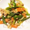 Ri Sa's cooksnap of when they made スタミナ満点!!!にんにくの芽の炒め物*.