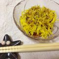♡ラメミュール♡'s cooksnap of when they made 菊の花のお浸し〜(^ ^).