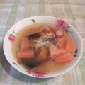 オレンジリング's cooksnap of when they made ほっこりかぼちゃのあったかポトフ。.