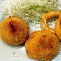 demy427's cooksnap of when they made ちょびっと豪華♪牛肉のペッパーコロッケ.