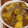まちゃぉ's cooksnap of when they made ✿さつまいもとそぼろのしみじみ煮✿.