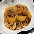 kaichun's cooksnap of when they made 簡単大根と豚バラスライスの煮物*.
