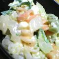 鬼嫁ちーちゃん's cooksnap of when they made 我が家のシンプルなマカロニサラダ.