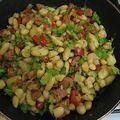 C for cat's cooksnap of when they made 【タパス】白いんげんとチョリソの炒め物.