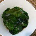 w_moon's cooksnap of when they made ＊おかわかめのおひたし＊.