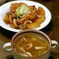 おへぼ's cooksnap of when they made 二品完成♪手羽元と大根の煮物と出汁スープ.