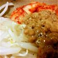 りょうびん's cooksnap of when they made ダイエット！酢もやしとキムチ納豆.