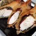 ★★ちびくま★★'s cooksnap of when they made 【農家のレシピ】青シソとささみの春巻き.