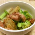 ぬ～夏目ぇ！'s cooksnap of when they made 長いもとブロッコリーとベーコンの炒め物.