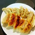 しじみごはん's cooksnap of when they made ✿うちの焼き餃子✿くっつかない焼き方も♡.
